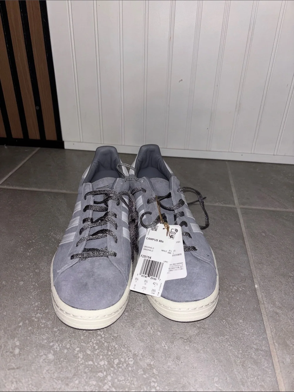adidas Gray Men's Campus 80s Sneakers